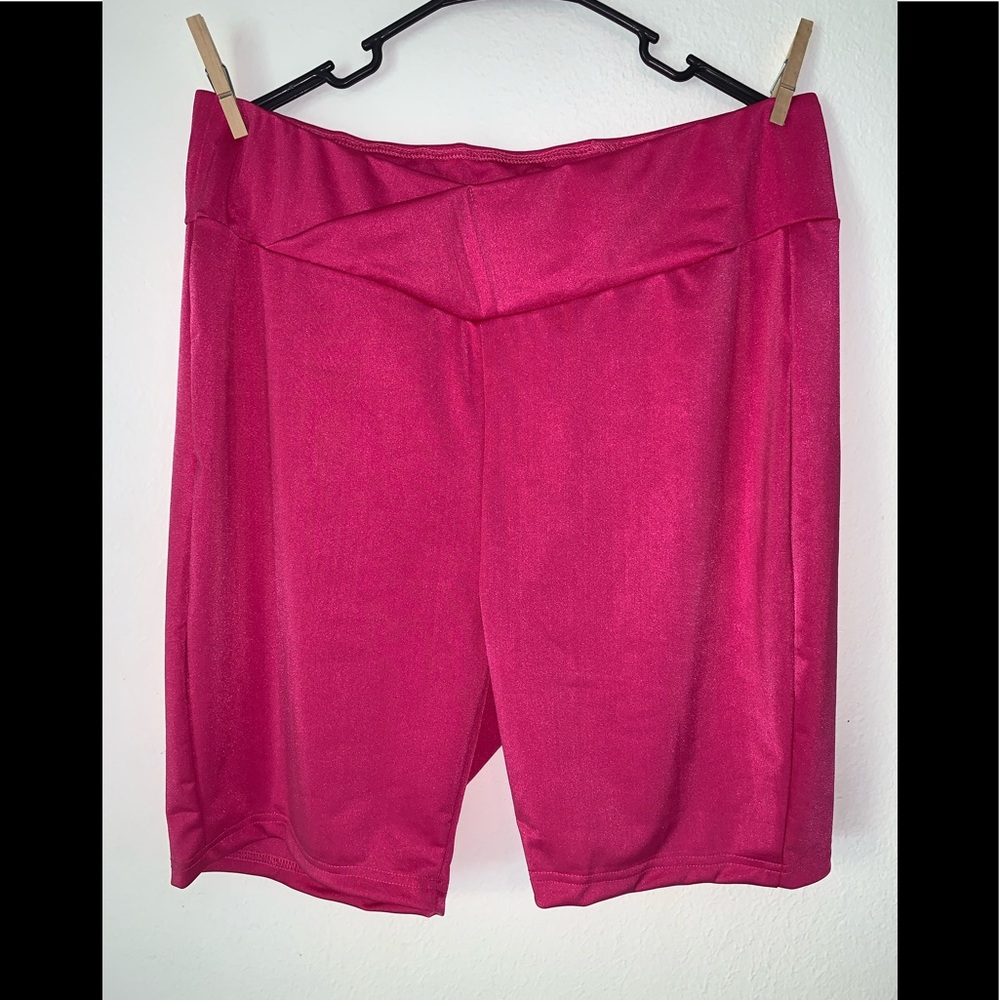 SHEIN Curve XXL Hot pink shorts